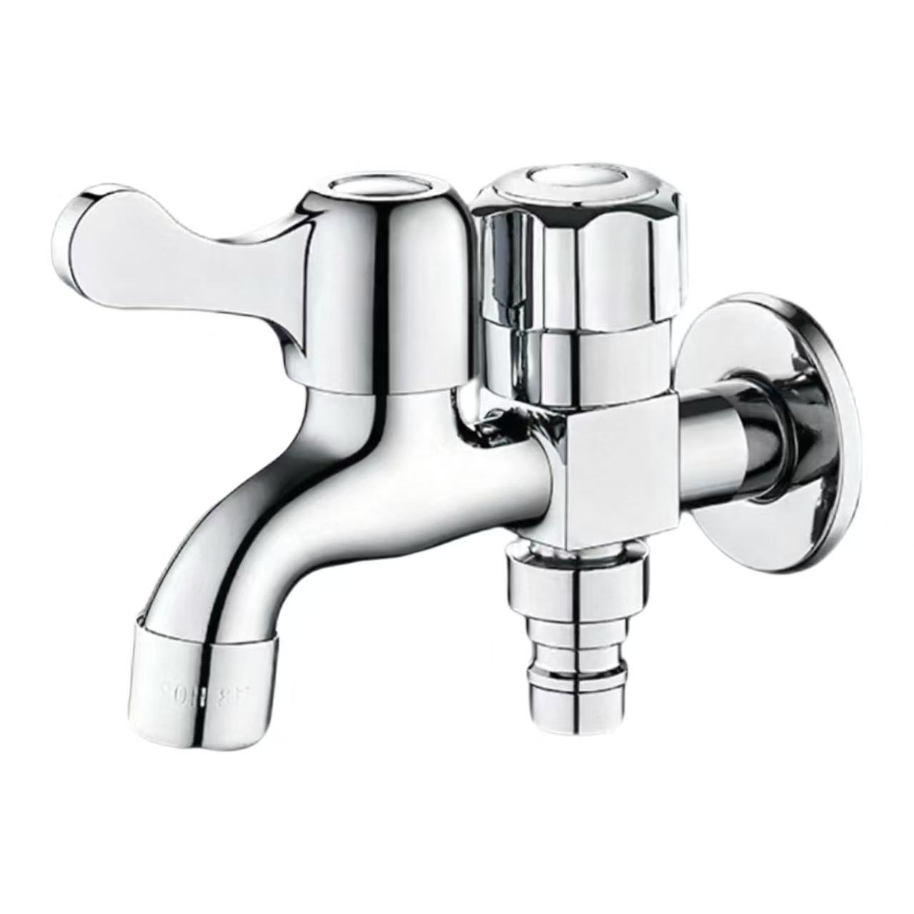 Dual-Control Dual-Outlet lavatio Machina Faucet