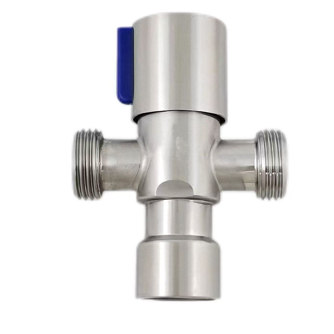 Internum Thread CLXXX-Degree Three-modo aquae Diverter Valvae