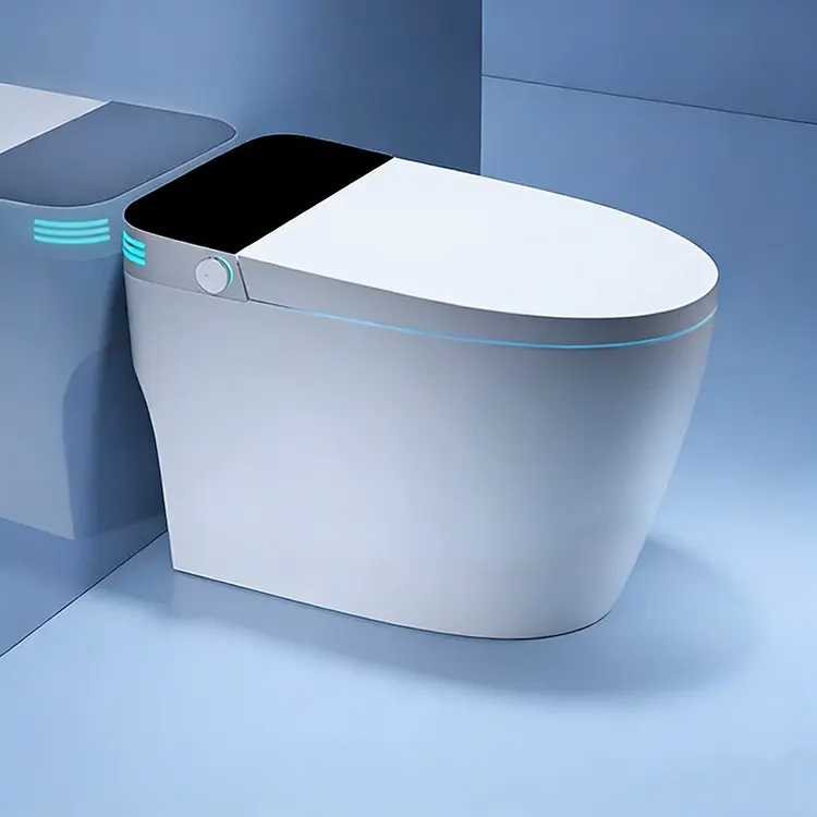 DUXERIT Digital Propono Automatic Lid Flip-Top Spumam Scutum Siphon Smart Latrina