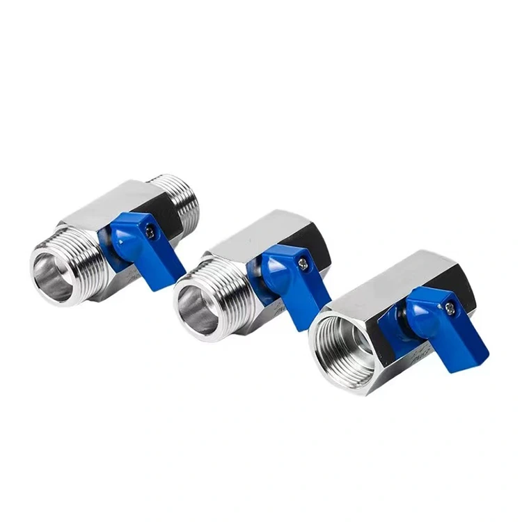 Specialis Mini Ball Valvae pro HVAC et Gas