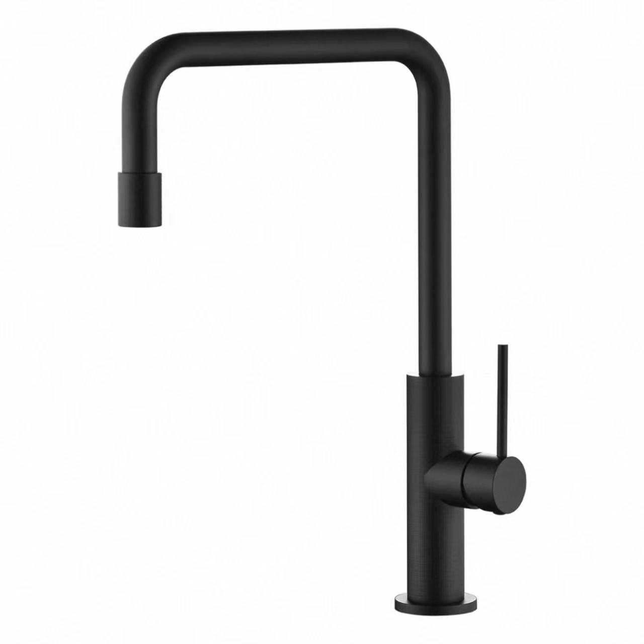 Minimalist Dominus informibus Tube Knurled coquina calidum et frigidum Faucet