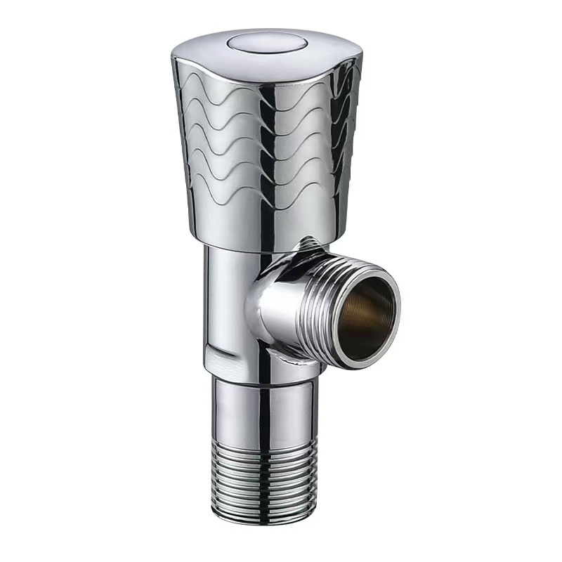 Speculum-Finish Bright Chrome Wave Modus Anglus Valve