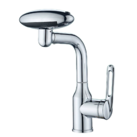 Speculum Silver Top Spray Rasin Faucet