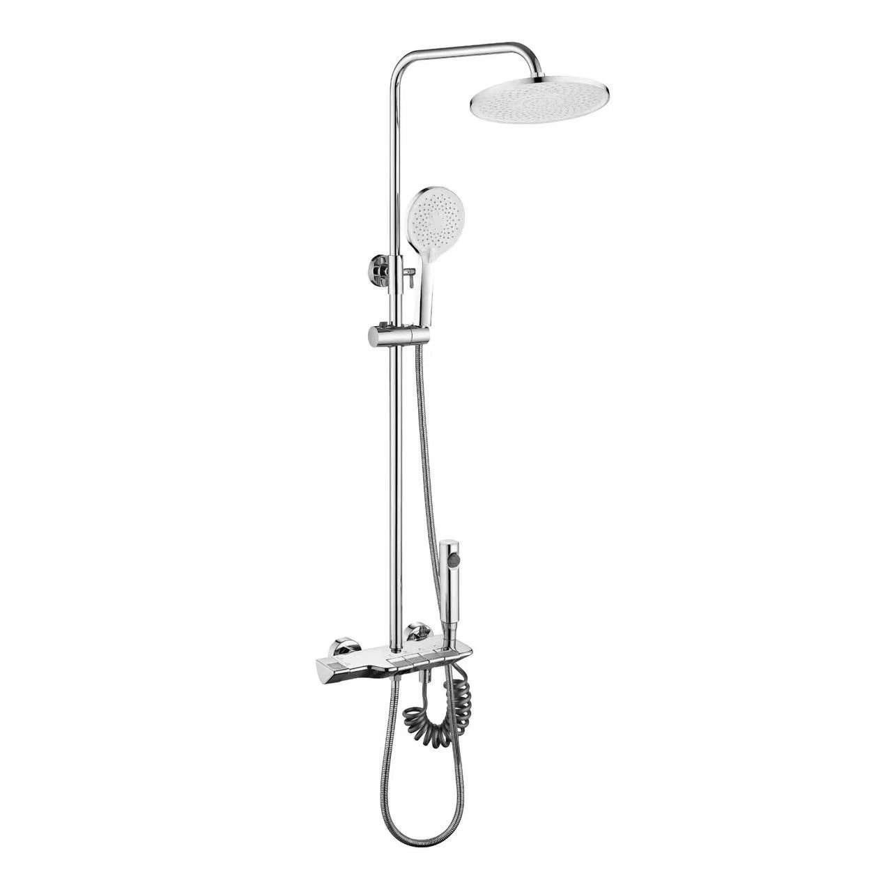 Piano Key calidum et frigidum Shower Set